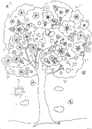 Результат пошуку зображень за запитом квітуі дерева малюнок
